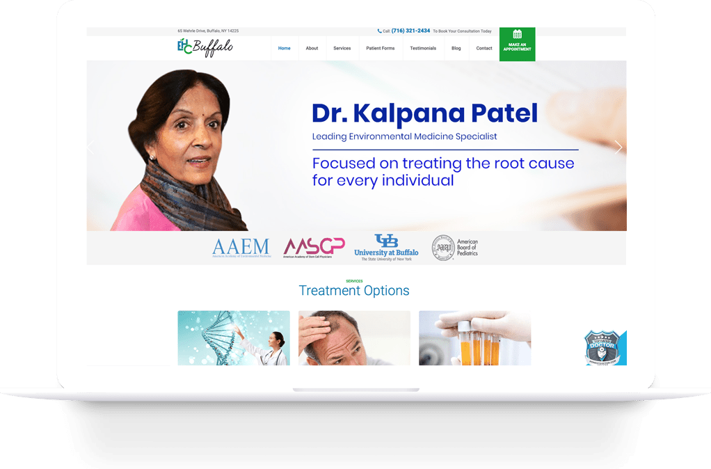 Environmental Health Center–Buffalo successfully digitizes practice and grows client base with InvigoMedia 4 Environmental Health Center–Buffalo successfully digitizes practice and grows client base with InvigoMedia - 4