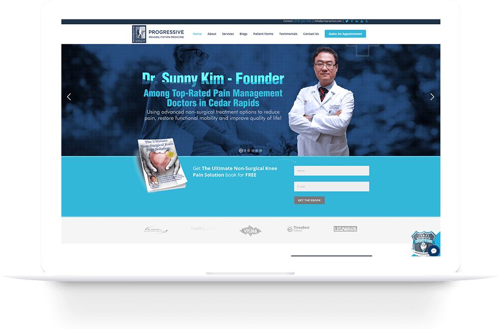 Progressive Rehabilitation Medicine achieves 395% ROI and strong digital presence with InvigoMedia 4 Progressive Rehabilitation Medicine achieves 395% ROI and strong digital presence with InvigoMedia - 4