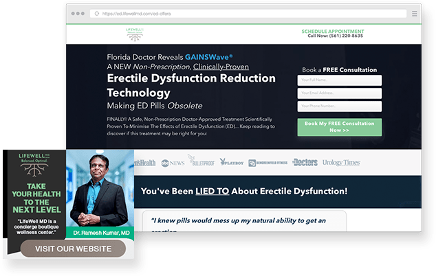 Lifewell M.D. Partners with InvigoMedia to launch new strategy which results in 500% new patient growth in the first 90 days 8 Lifewell M.D. Partners with InvigoMedia to launch new strategy which results in 500% new patient growth in the first 90 days - 8
