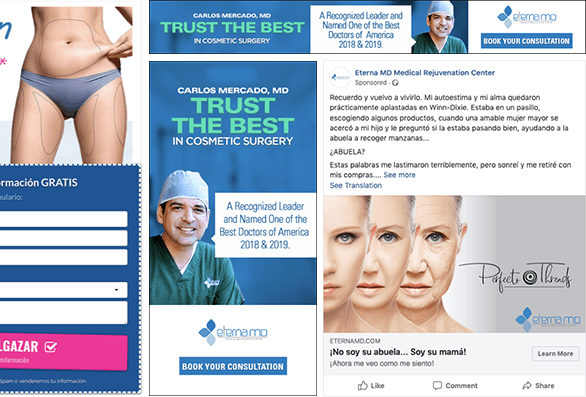 Eterna MD Medical Rejuvenation Center goes digital and reaches substantial growth in partnership with InvigoMedia 8 Eterna MD Medical Rejuvenation Center goes digital and reaches substantial growth in partnership with InvigoMedia - 8