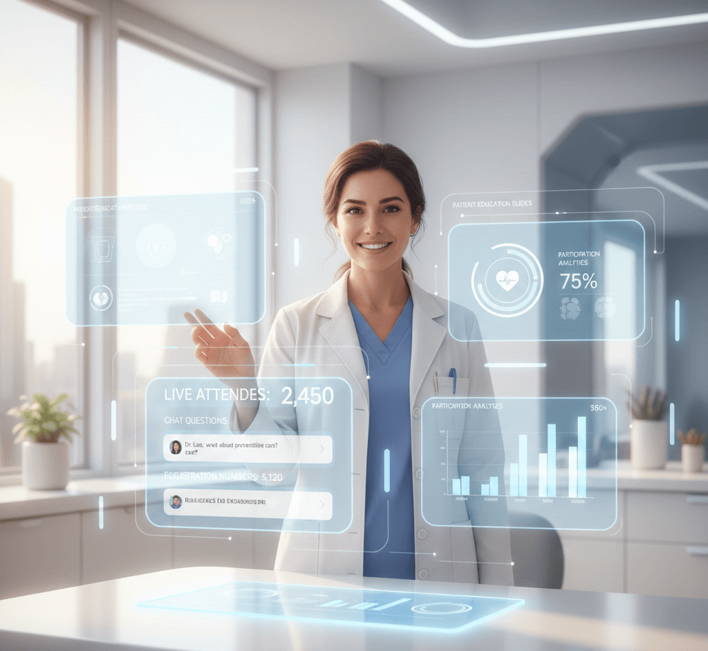 Using Webinars for Patient Acquisition