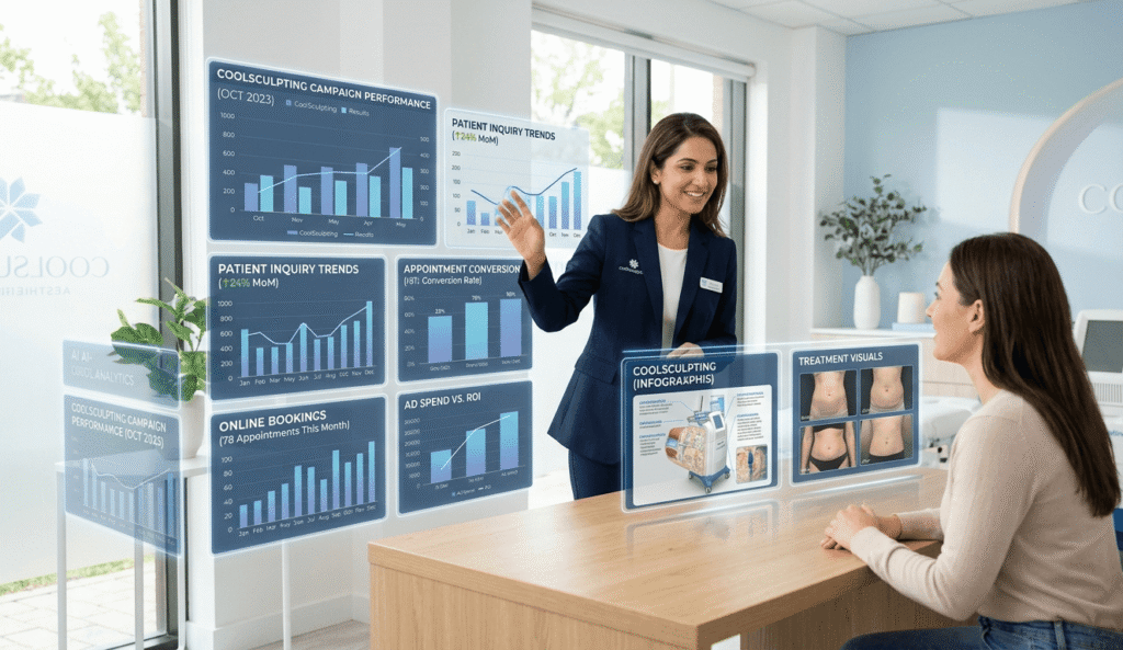 Advertising CoolSculpting Online