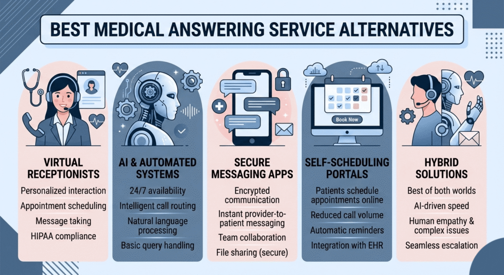 Best Medical Answering Service Alternatives
