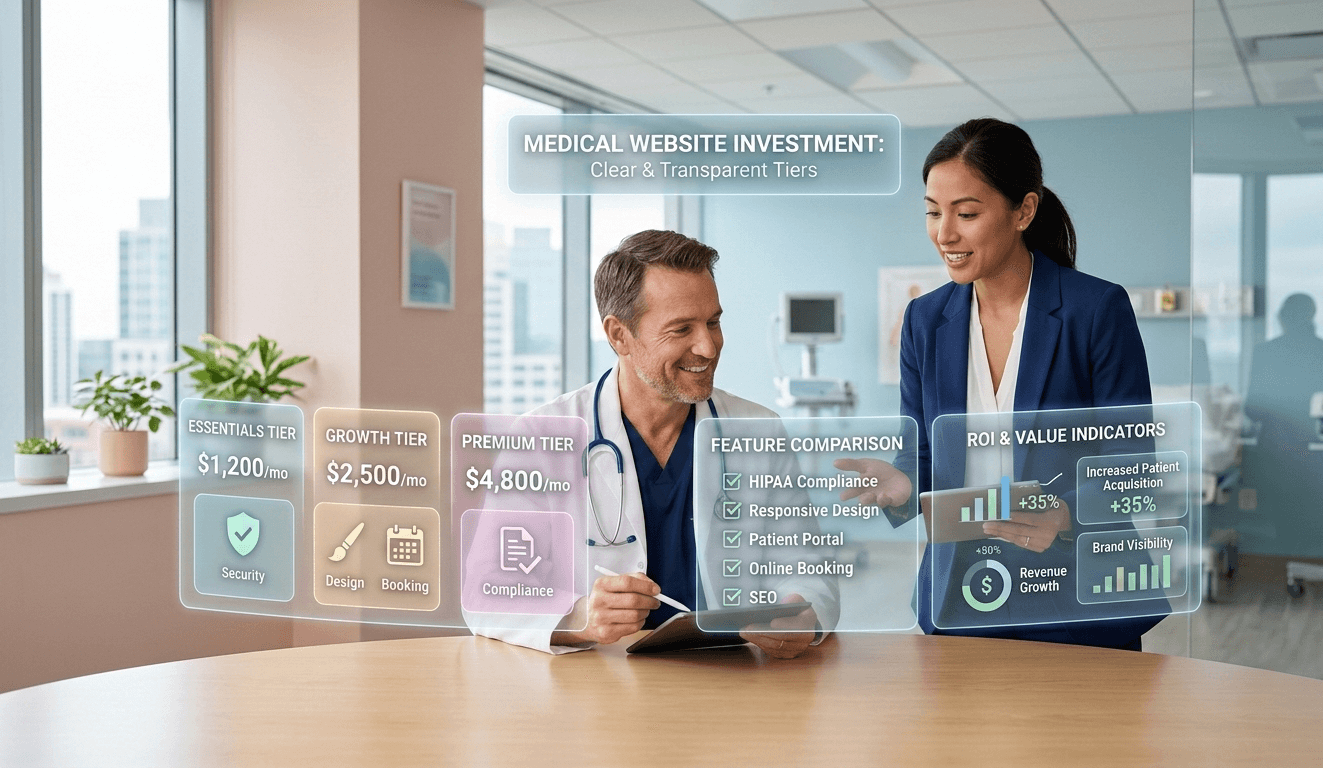 Medical Website Cost