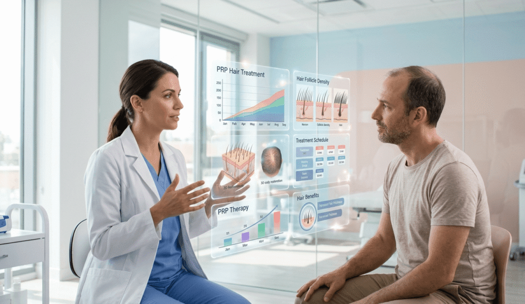 Promoting PRP Hair Treatment