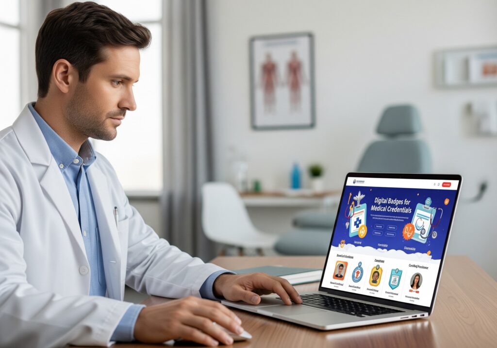Digital Badges for Medical Credentials: Should Doctors Use Them on Their Website? - 16