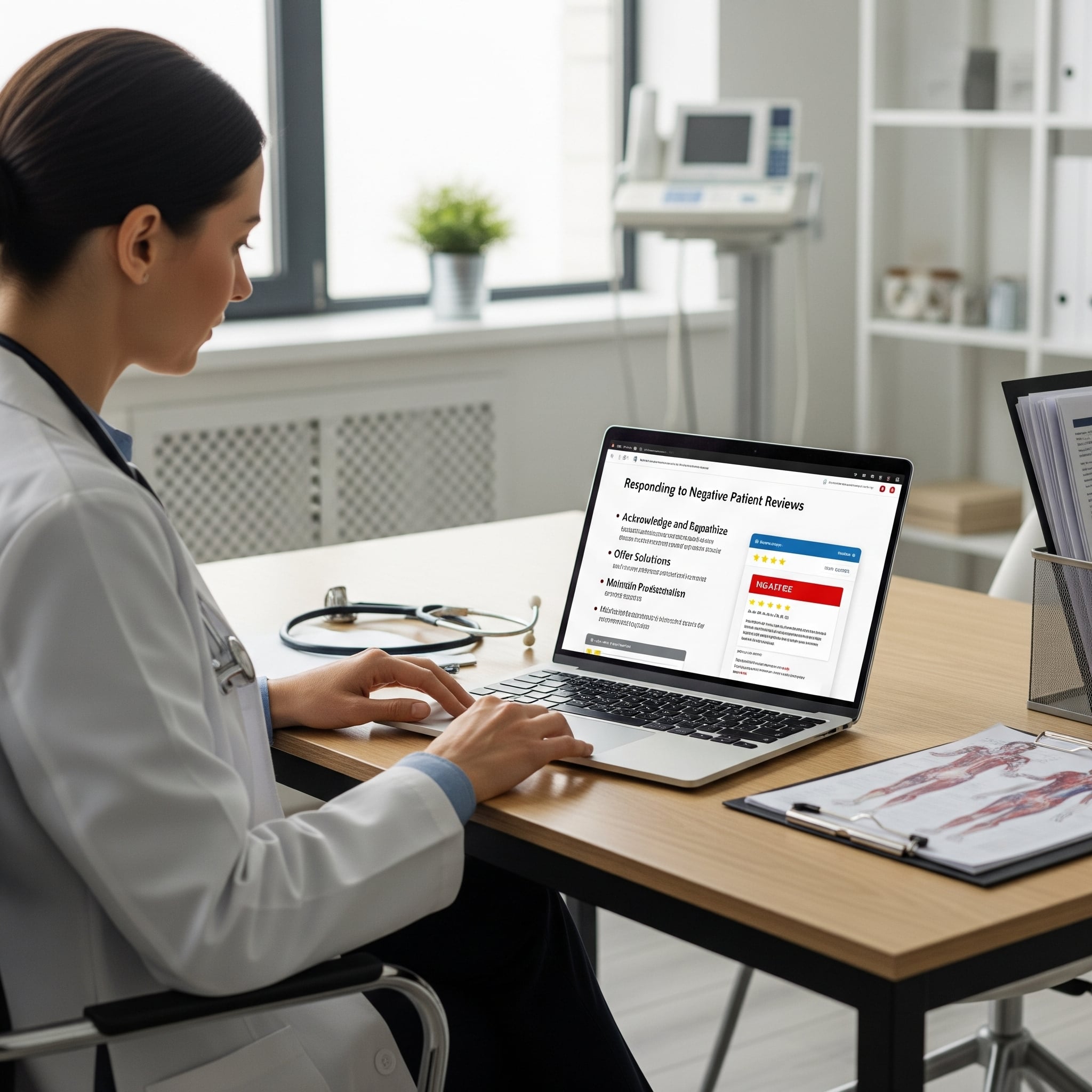 Respond to Negative Patient Reviews-min