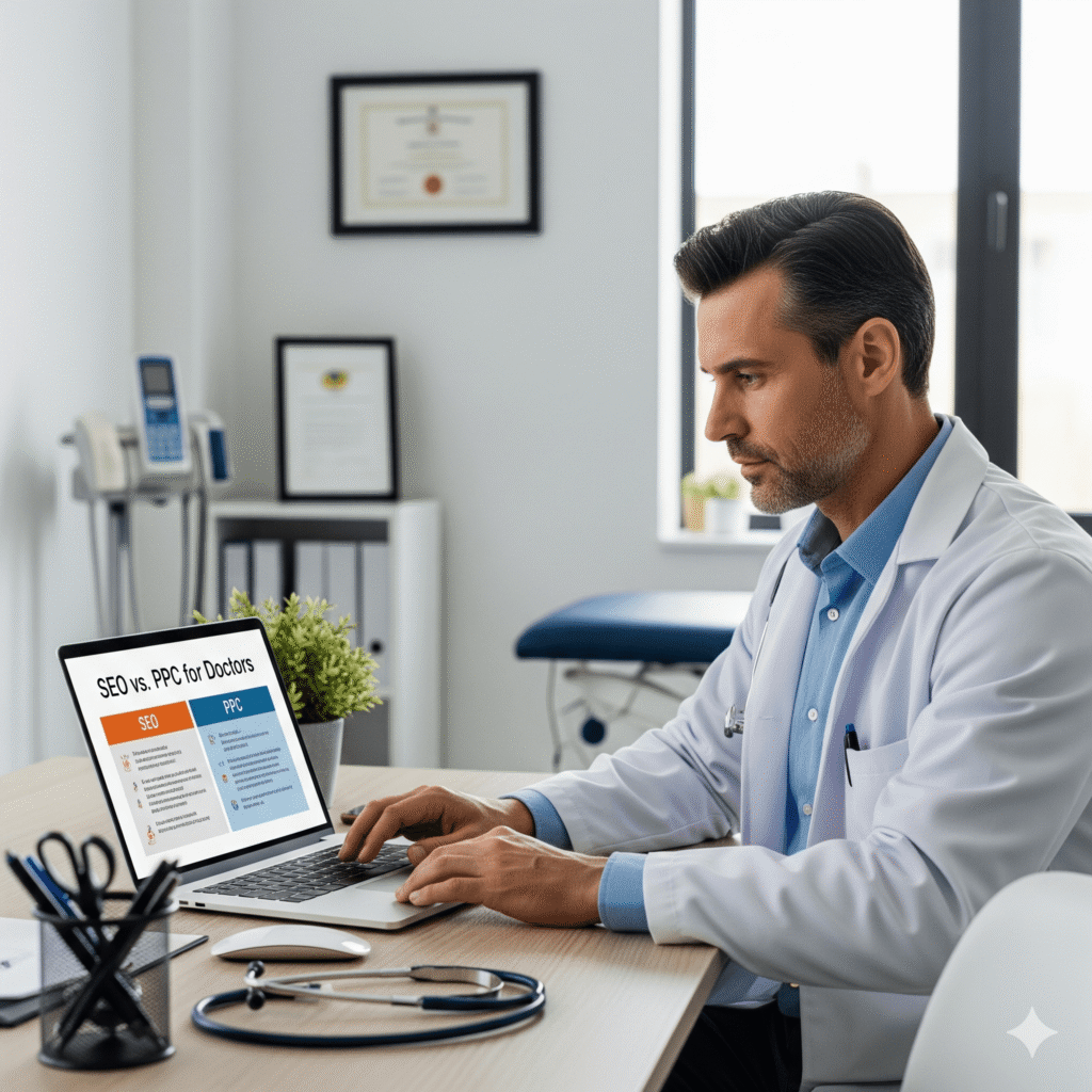 SEO vs. PPC for Doctors: Building a Long-Term Asset - 4
