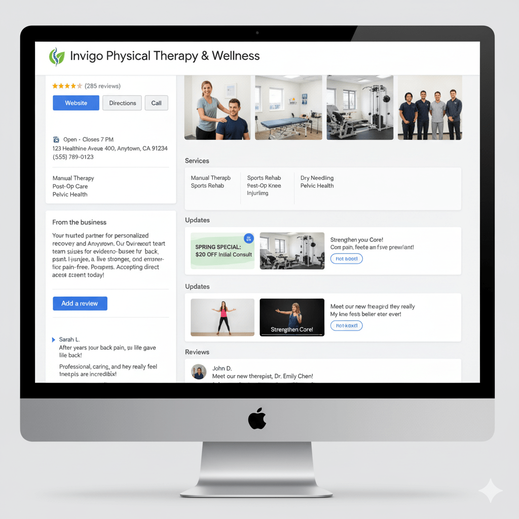 marketing for physical therapists