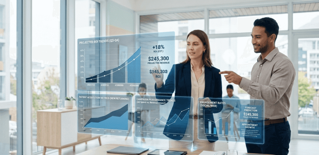 The Science of Certainty: Forecasting Marketing ROI for a Clinic to Guarantee Profitable Growth 31 Forecasting Marketing ROI for a Clinic