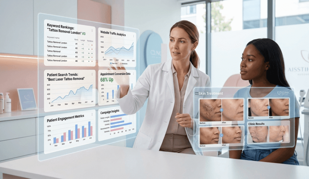 SEO for Tattoo Removal Clinics: Ranking for "Laser Removal Near Me" 24 SEO for Tattoo Removal Clinics