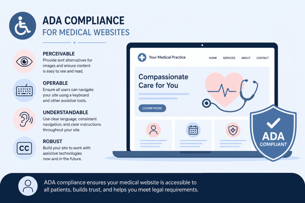 Avoid Lawsuits: A Guide to ADA Compliance for Medical Websites 1 ADA Compliance for Medical Websites